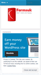 Mobile Screenshot of farmsuk.wordpress.com