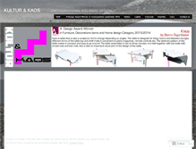 Tablet Screenshot of kulturogkaos.wordpress.com