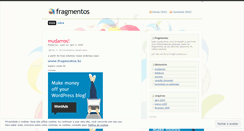 Desktop Screenshot of fragmentosblog.wordpress.com