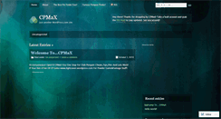 Desktop Screenshot of cpmaxrocks.wordpress.com