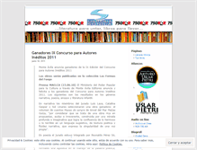 Tablet Screenshot of libreriasonica.wordpress.com