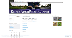 Desktop Screenshot of kelseyamorphotography.wordpress.com