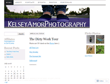 Tablet Screenshot of kelseyamorphotography.wordpress.com
