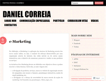 Tablet Screenshot of danielcorreia88.wordpress.com