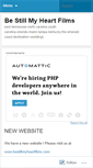 Mobile Screenshot of bestillmyheartfilms.wordpress.com