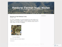 Tablet Screenshot of honduraselections.wordpress.com