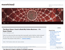 Tablet Screenshot of murarticleza2.wordpress.com