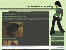 Tablet Screenshot of professorgem.wordpress.com