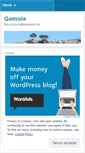 Mobile Screenshot of gamoia.wordpress.com