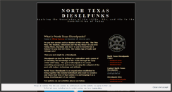 Desktop Screenshot of northtexasdieselpunks.wordpress.com