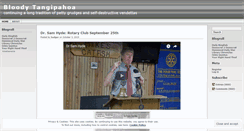 Desktop Screenshot of bloodytangipahoa.wordpress.com