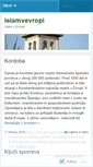 Mobile Screenshot of islamvevropi.wordpress.com