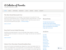 Tablet Screenshot of collectionfavorites.wordpress.com