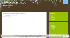 Desktop Screenshot of browncouch.wordpress.com