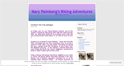 Desktop Screenshot of marybikes.wordpress.com