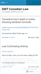 Mobile Screenshot of dmtlaw.wordpress.com