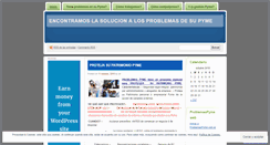 Desktop Screenshot of problemaspyme.wordpress.com