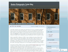 Tablet Screenshot of bpcweb.wordpress.com
