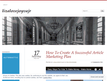 Tablet Screenshot of lizalovejoyvajr.wordpress.com