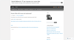 Desktop Screenshot of danbella.wordpress.com