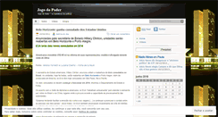 Desktop Screenshot of jogodopoder.wordpress.com