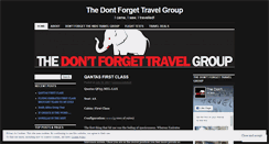 Desktop Screenshot of dontforgettravel.wordpress.com