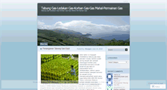 Desktop Screenshot of bluegas.wordpress.com