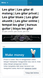 Mobile Screenshot of lesgitarmalang.wordpress.com
