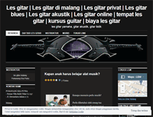 Tablet Screenshot of lesgitarmalang.wordpress.com