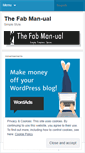 Mobile Screenshot of fabmanual.wordpress.com