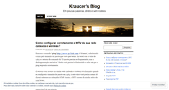 Desktop Screenshot of kraucer.wordpress.com