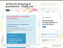 Tablet Screenshot of film05.wordpress.com