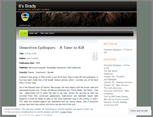 Tablet Screenshot of itsbrady.wordpress.com