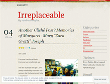 Tablet Screenshot of missikaz.wordpress.com