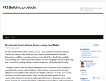 Tablet Screenshot of fxisolutions.wordpress.com