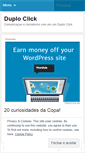 Mobile Screenshot of duploclick.wordpress.com