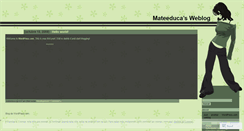 Desktop Screenshot of mateeduca.wordpress.com