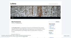 Desktop Screenshot of lufema.wordpress.com
