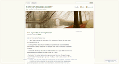 Desktop Screenshot of genevaelixabeth.wordpress.com