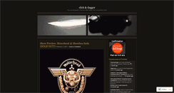 Desktop Screenshot of clickdagger.wordpress.com