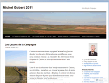Tablet Screenshot of michelgobert2011.wordpress.com