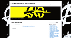 Desktop Screenshot of anargisme.wordpress.com