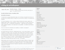Tablet Screenshot of mundoescriba.wordpress.com