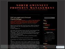 Tablet Screenshot of ngpm.wordpress.com