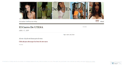 Desktop Screenshot of miexnovia.wordpress.com