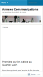 Mobile Screenshot of annexecommunications.wordpress.com