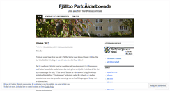 Desktop Screenshot of fjallboparkaldreboende.wordpress.com