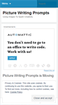 Mobile Screenshot of picturewritingprompts.wordpress.com