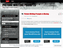 Tablet Screenshot of picturewritingprompts.wordpress.com