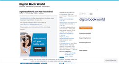 Desktop Screenshot of digitalbookworld.wordpress.com